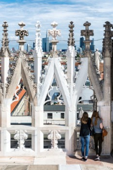 Vue du Duomo de Milan