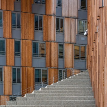 Le Monolithe. Lyon Confluence. Architecte : Erick Van Egeraat