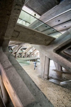 Gare de Lisbonne Oriente. Architecte : Santiago Calatrava. 1998