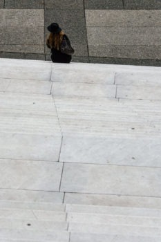 Marches de la Défense. Architectes : Otto von Spreckelsen, Andreu, Rice