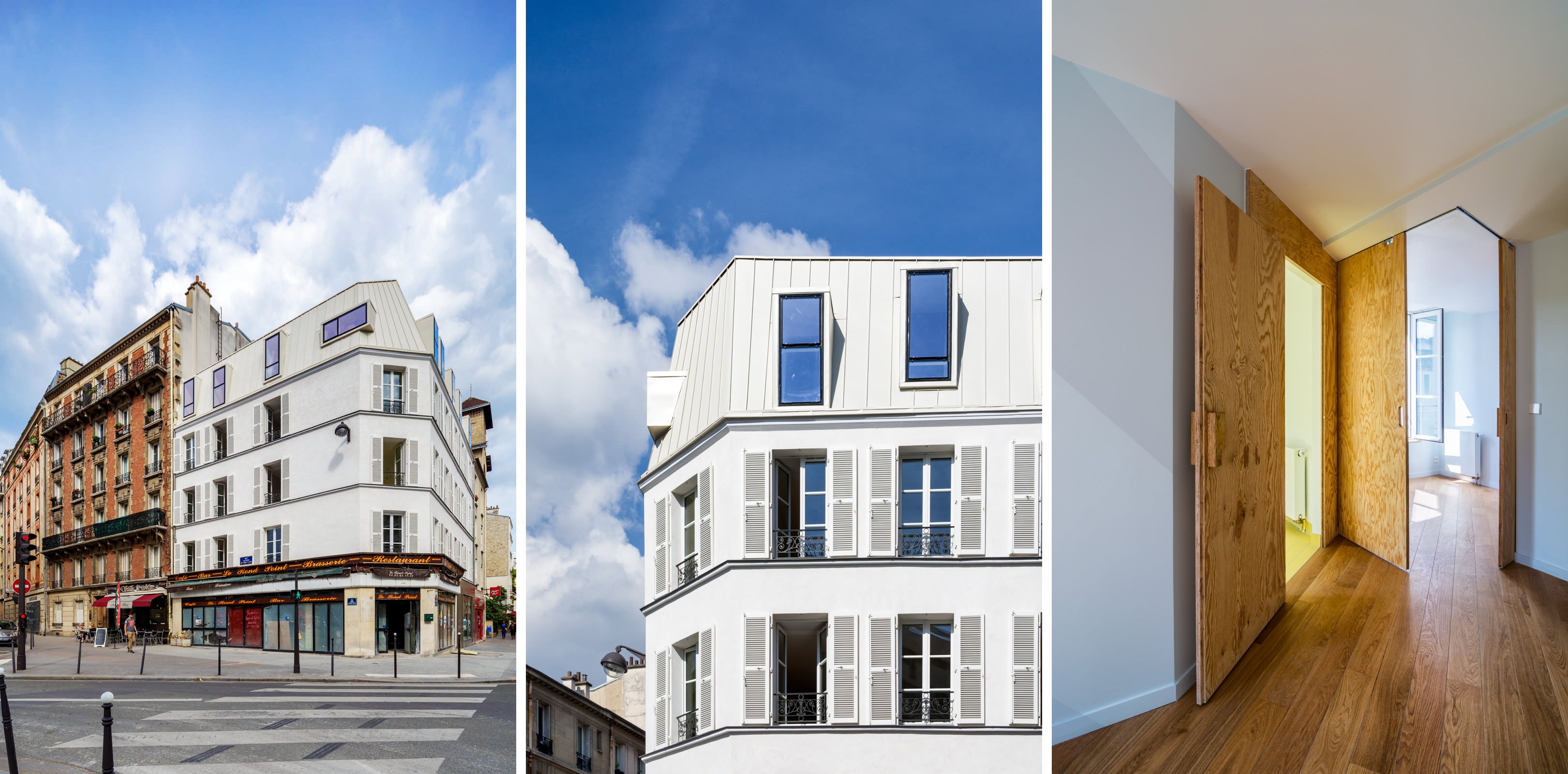 Vazistas + Fay | Restructuration et surélévation de logements | Paris