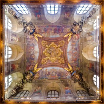 Plafond du musée du Louvre