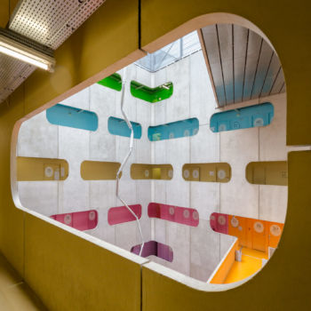 Université Pierre et Marie Curie, Jussieu. Architectes : Périphériques