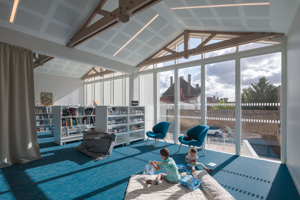 Basalt | Médiathèque | Mareuil-sur-Lay photographe culture mediatheque equipement