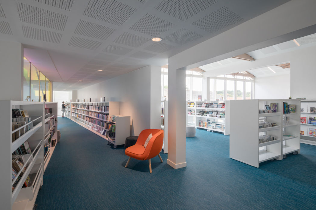 Articulation des deux ensembles bâtis