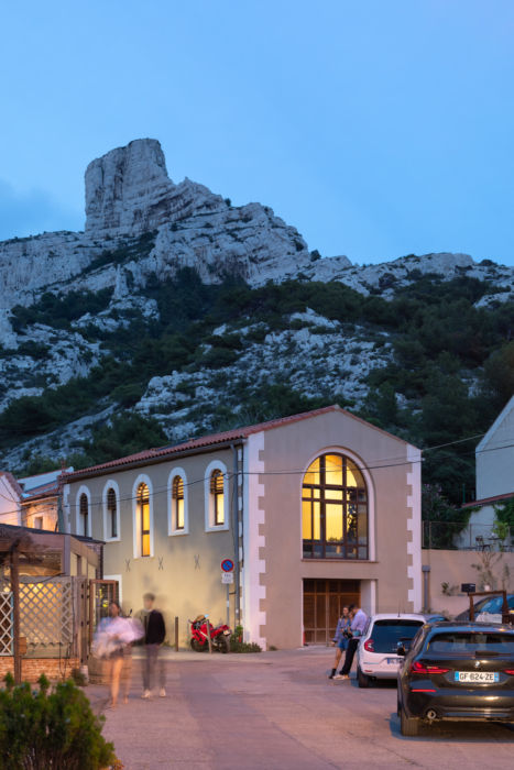 Atelier au pied du parc des Calanques