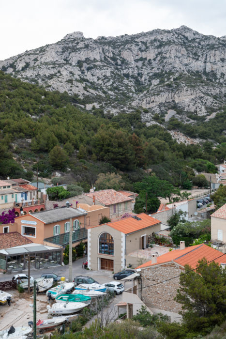 Montagne surplombant le village de Callelongue