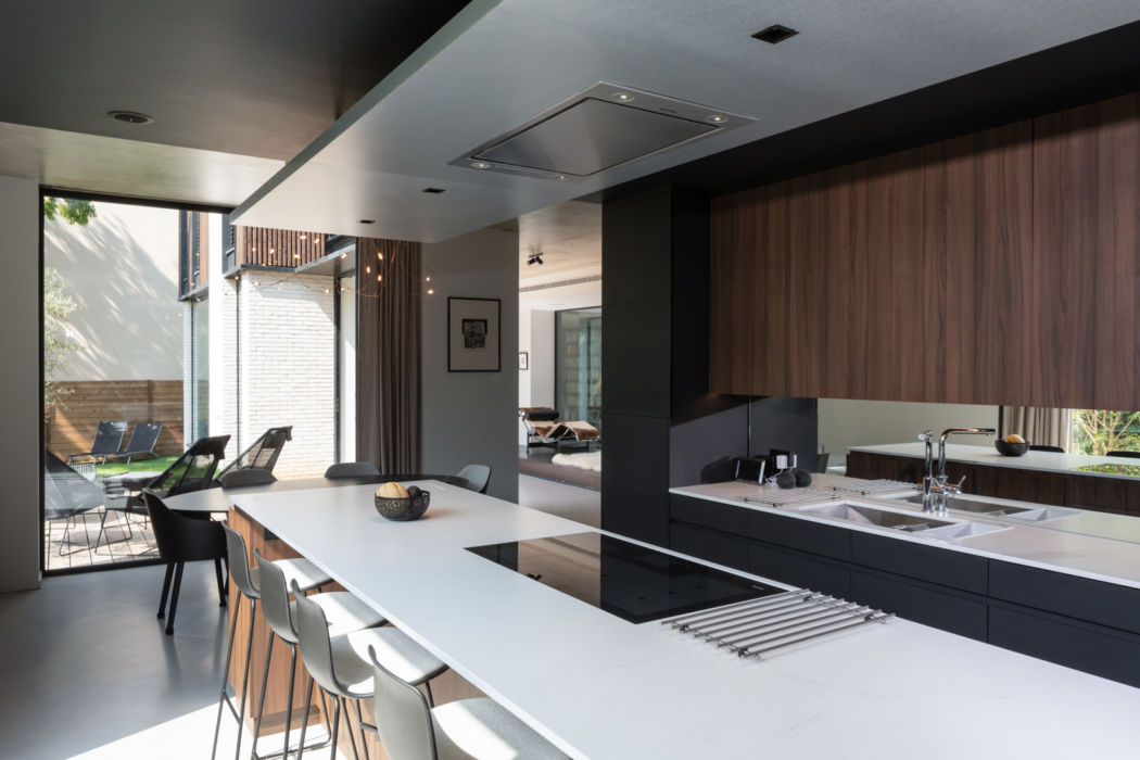 Cuisine moderne noir et blanc