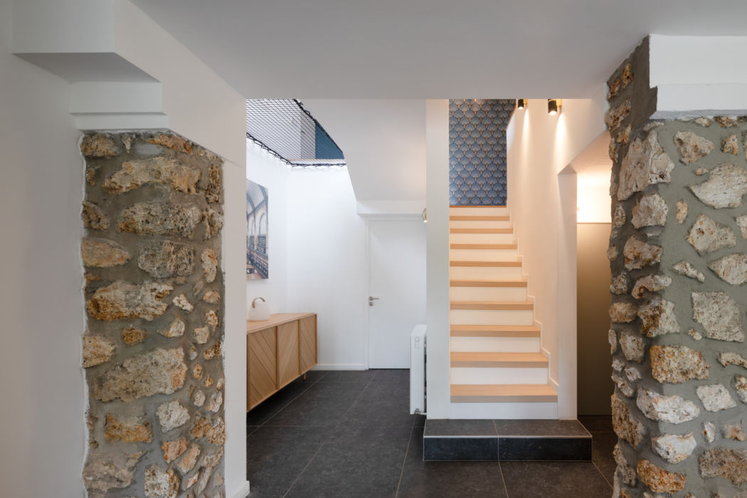 Réhabilitation maison pierre meulière